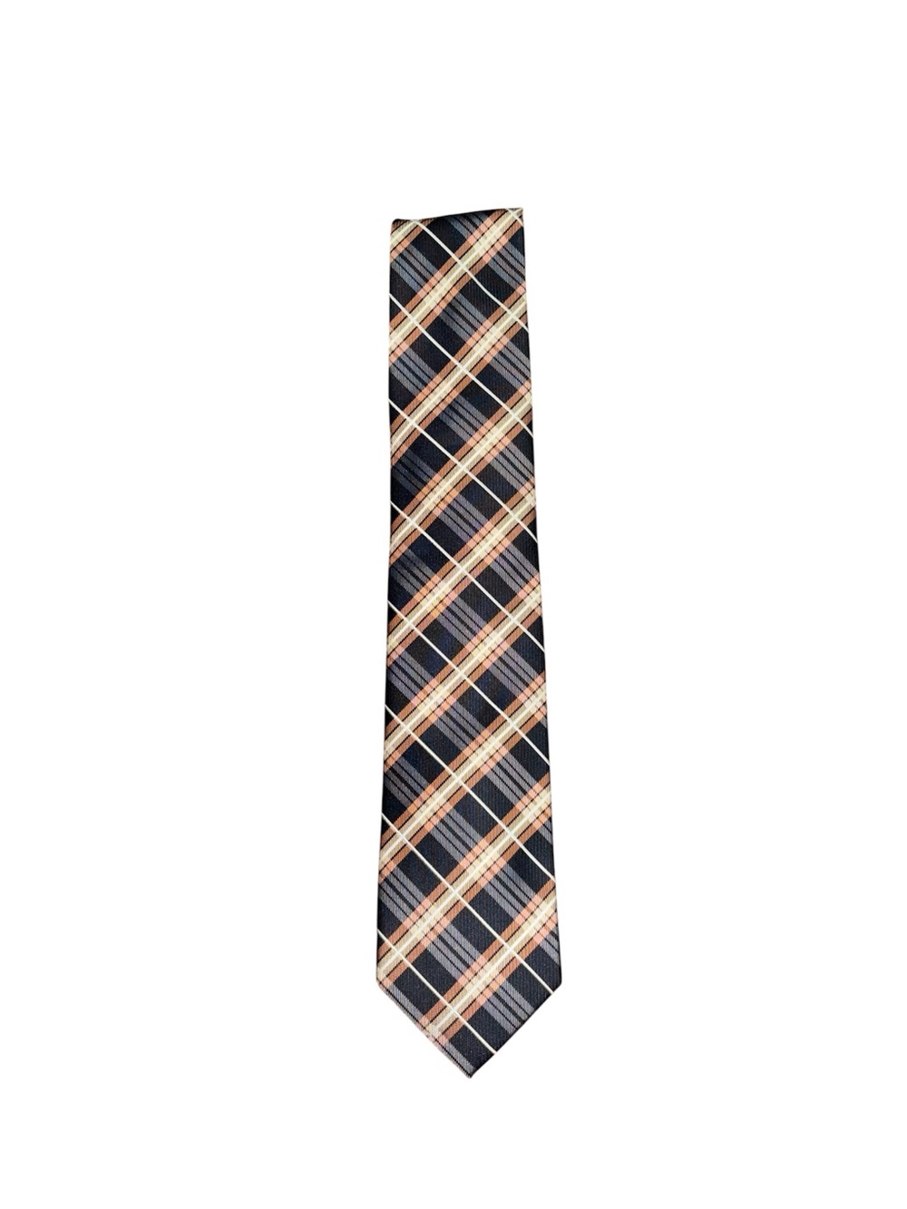 plaid necktie